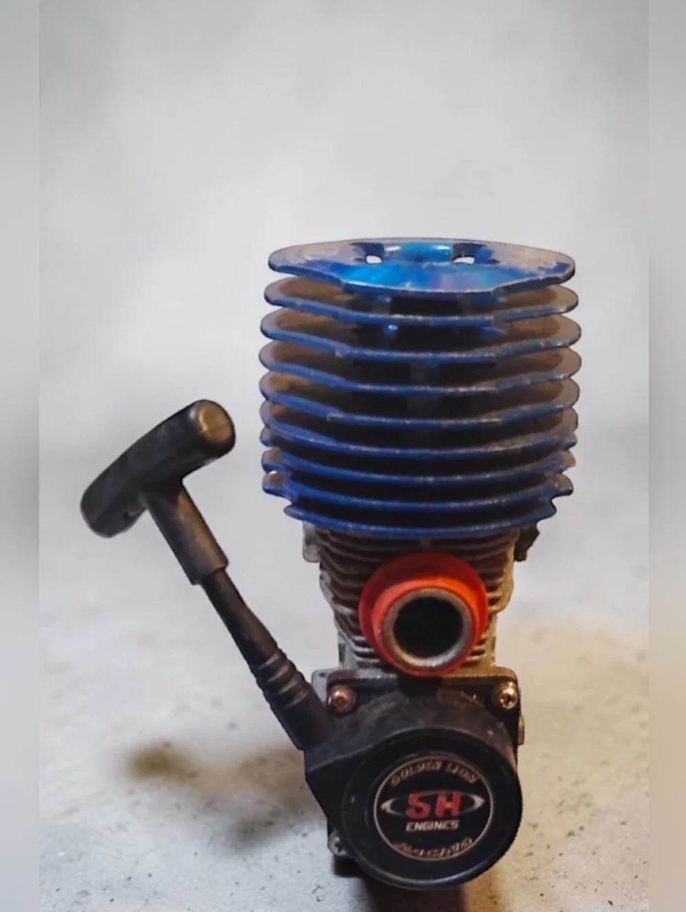 SH Engines M21-P3 3.48cc Nitro RC Engine with Pull Start NEW 1/8 Scale